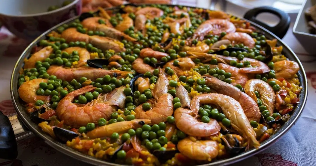 Paella de Frutos do Mar