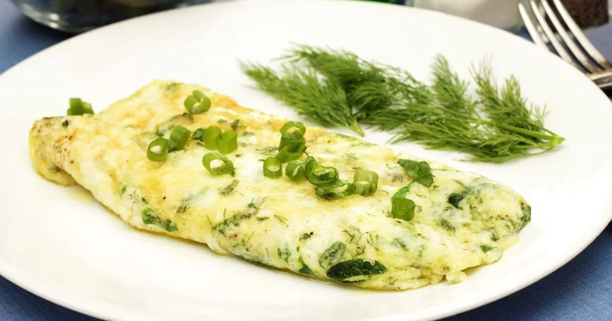 Omelete de Clara de Ovos