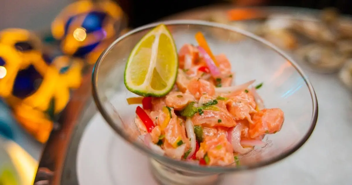 Ceviche de Salmão 