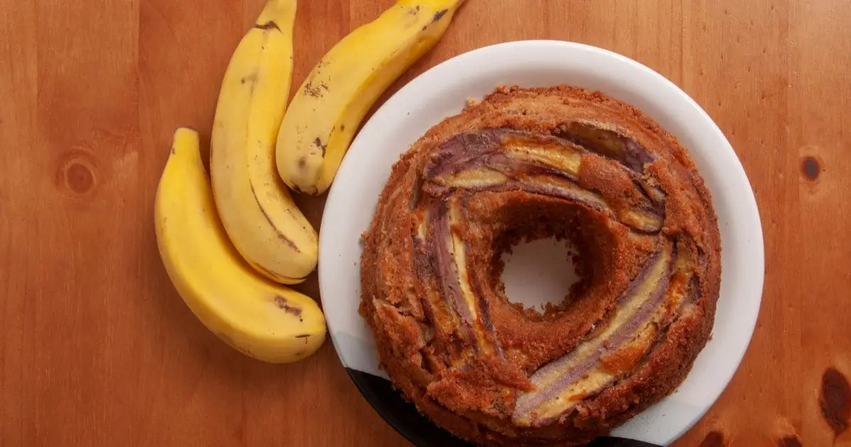 Bolo de Banana Tradicional 